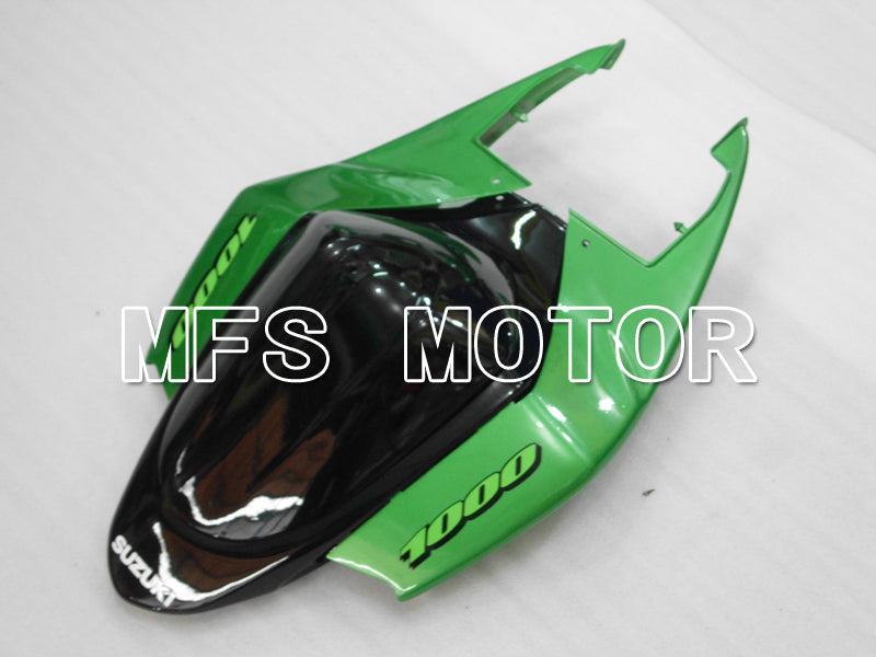 Carénage ABS injecté Suzuki GSXR1000 2005-2006 - Style usine - Noir Vert - MFS6450
