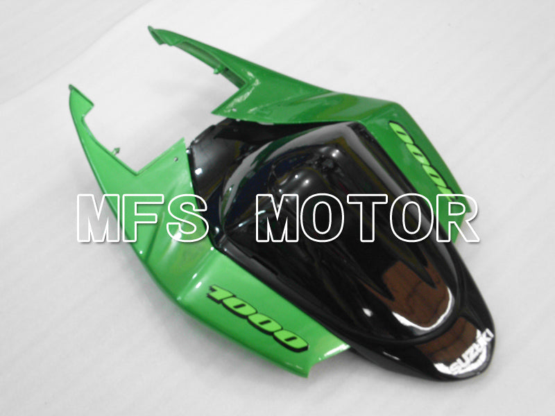 Carénage ABS injecté Suzuki GSXR1000 2005-2006 - Style usine - Noir Vert - MFS6450