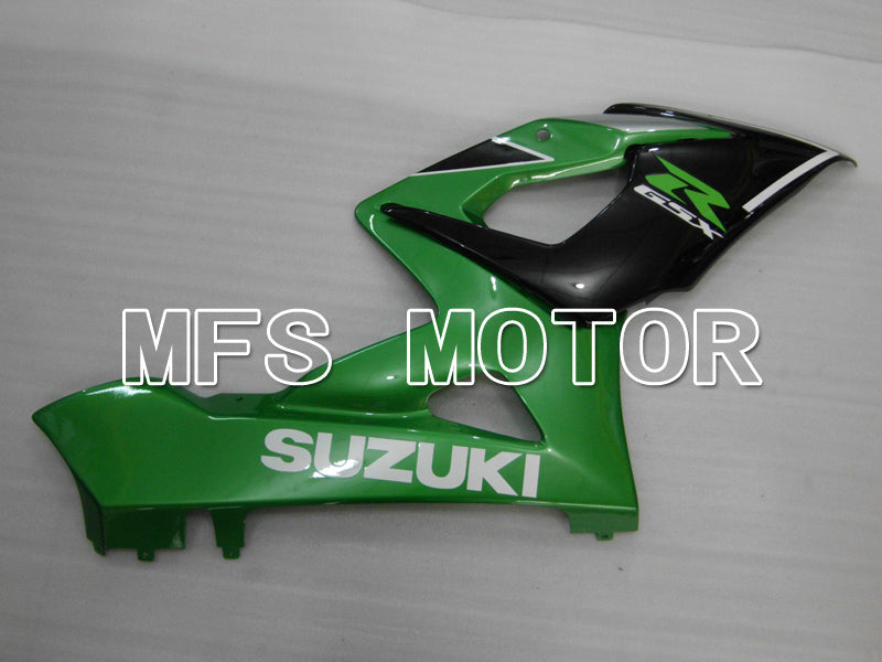 Carénage ABS injecté Suzuki GSXR1000 2005-2006 - Style usine - Noir Vert - MFS6450