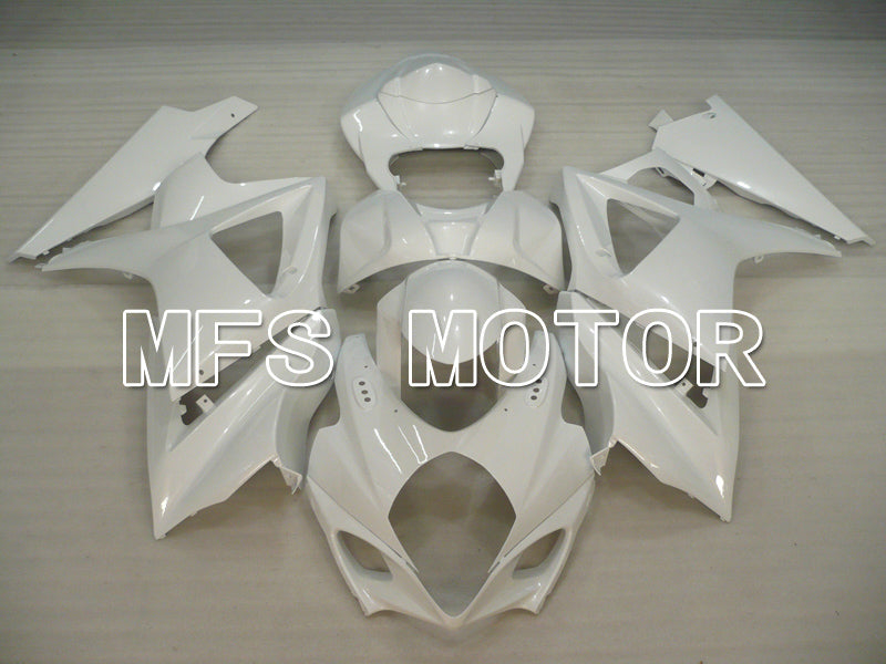 Suzuki GSXR1000 2007-2008 Injection ABS Fairing - Factory Style - White - MFS6452