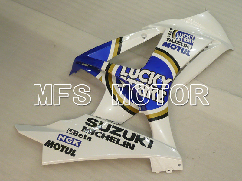 Suzuki GSXR1000 2007-2008 Injection ABS Fairing - Lucky Strike - Blue White - MFS6453