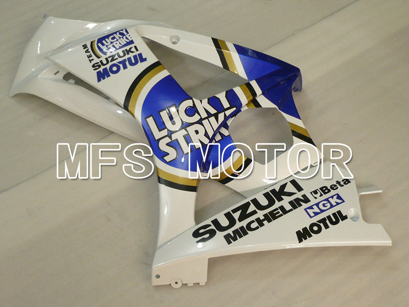 Suzuki GSXR1000 2007-2008 Injection ABS Fairing - Lucky Strike - Blue White - MFS6453
