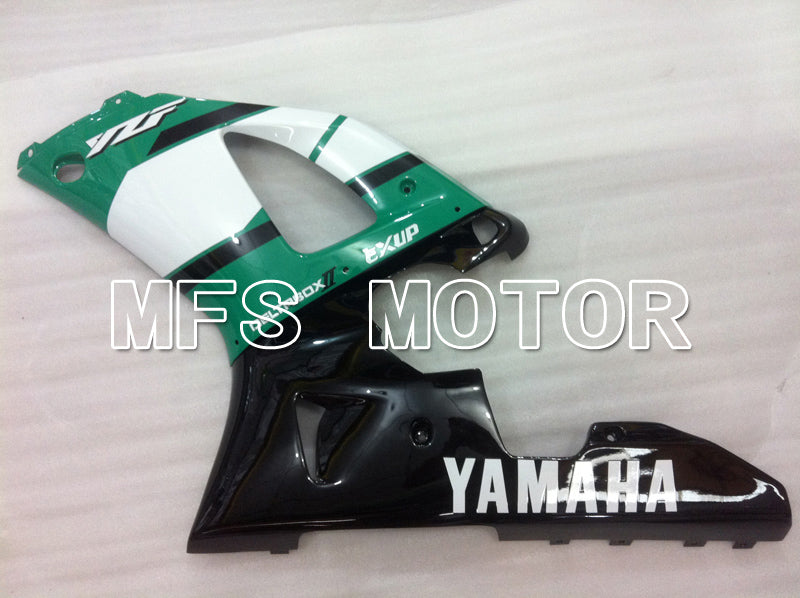 Yamaha YZF-R1 2000-2001 Injection ABS Fairing - Factory Style - Black Green White - MFS6456