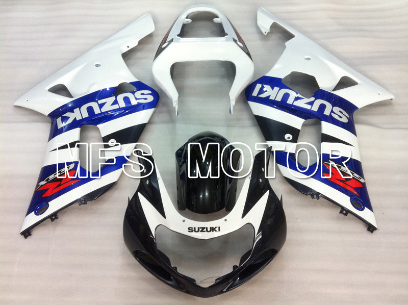 Suzuki GSXR600 2001-2003 Injection ABS Fairing - Factory Style - Black Wihte Blue - MFS6459