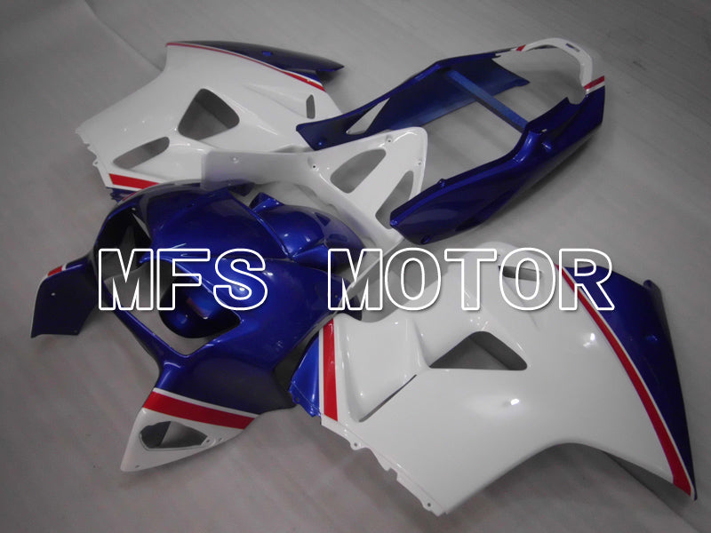 Honda VFR800 1998-2001 ABS Fairing - Factory Style - Blue White - MFS6470