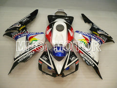 Honda CBR1000RR 2006-2007 Injection ABS verkleidung - Eurobet - Schwarz Weiß - MFS6479