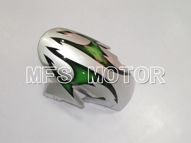 Honda CBR600RR 2007-2008 Injection ABS verkleidung - Factory Style - Grün Silber - MFS6417