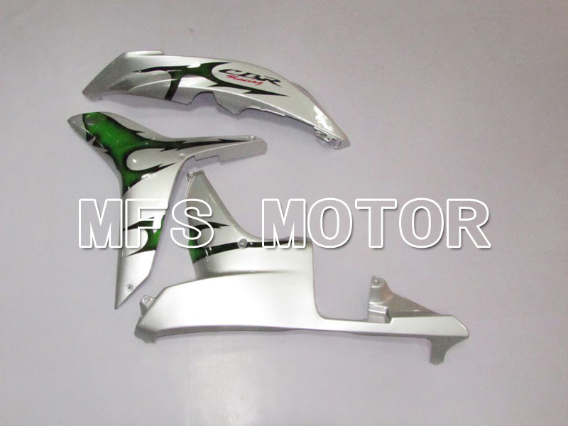Honda CBR600RR 2007-2008 Injection ABS verkleidung - Factory Style - Grün Silber - MFS6417