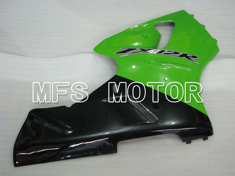 Carénage ABS injecté Kawasaki NINJA ZX12R 2000-2001 - Style usine - Noir Vert - MFS4102