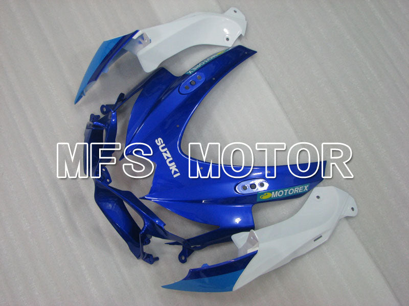 Suzuki GSXR600 GSXR750 2008-2010 Injection ABS Fairing - Rockstar - Blue White - MFS2476