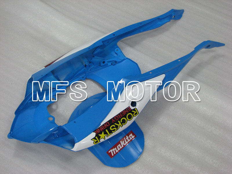 Suzuki GSXR600 GSXR750 2008-2010 Injection ABS Fairing - Rockstar - Blue White - MFS2476