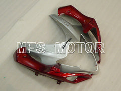Suzuki GSXR1000 2005-2006 Injection ABS Fairing - Factory Style - Red Silver - MFS2663