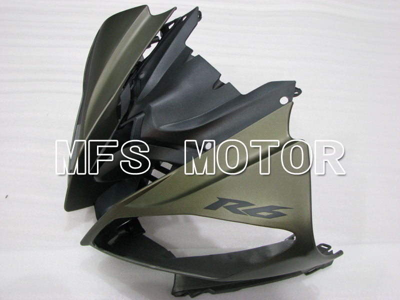 Yamaha YZF-R6 2008-2016 Injection ABS verkleidung - Factory Style - Matt Grau - MFS3867