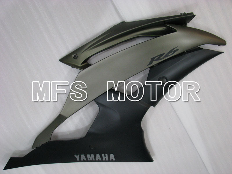 Yamaha YZF-R6 2008-2016 Injection ABS verkleidung - Factory Style - Matt Grau - MFS3867
