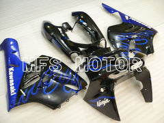 Kawasaki NINJA ZX9R 1994-1997 ABS Fairing - Flame - Black Blue - MFS3900