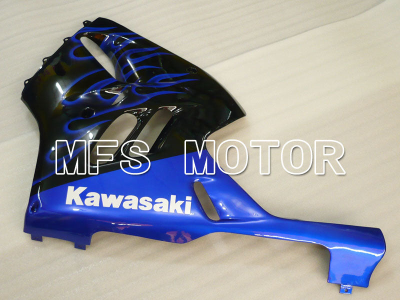 Kawasaki NINJA ZX9R 1994-1997 ABS Fairing - Flame - Black Blue - MFS3900
