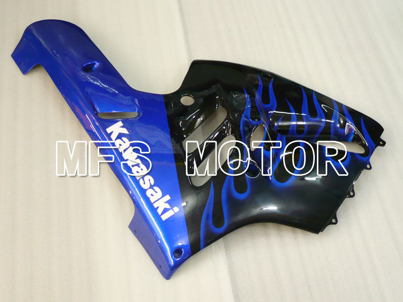 Kawasaki NINJA ZX9R 1994-1997 ABS Fairing - Flame - Black Blue - MFS3900