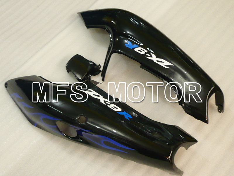 Kawasaki NINJA ZX9R 1994-1997 ABS Fairing - Flame - Black Blue - MFS3900