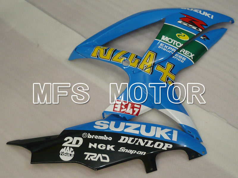 Suzuki GSXR600 GSXR750 2008-2010 Injection ABS Fairing - Rizla+ - Blue - MFS6465