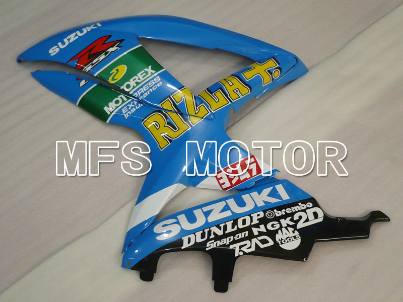 Suzuki GSXR600 GSXR750 2008-2010 Injection ABS Fairing - Rizla+ - Blue - MFS6465