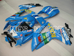 Suzuki GSXR600 GSXR750 2008-2010 Injection ABS Fairing - Rizla+ - Blue - MFS6465