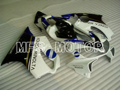 Honda CBR600 F4i 2001-2003 Injection ABS Fairing - Konica Minolta - Black White - MFS4686