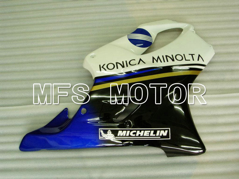 Honda CBR600 F4i 2001-2003 Injection ABS Fairing - Konica Minolta - Black White - MFS4686