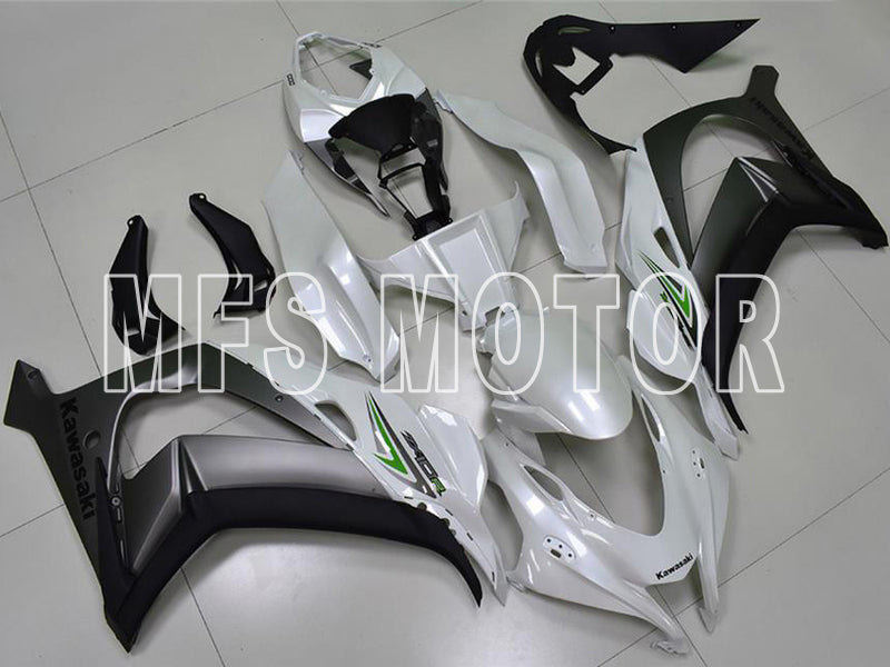 Kawasaki ZX10R 2016-2020 Einspritz-ABS-Verkleidung - Factory Style - Weiß - MFS8403