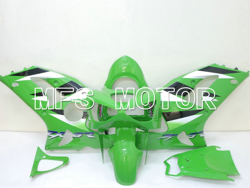 Carénage ABS injecté Kawasaki NINJA ZX6R 2003-2004 - Style usine - Vert - MFS6437