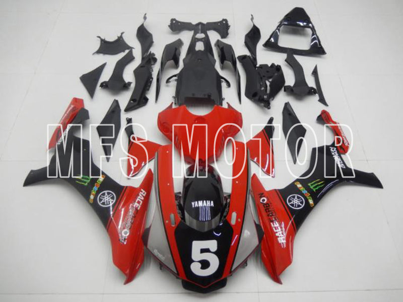 Carénage ABS injecté Yamaha YZF-R1 2015-2019 - Autres - Rouge Noir - MFS8431