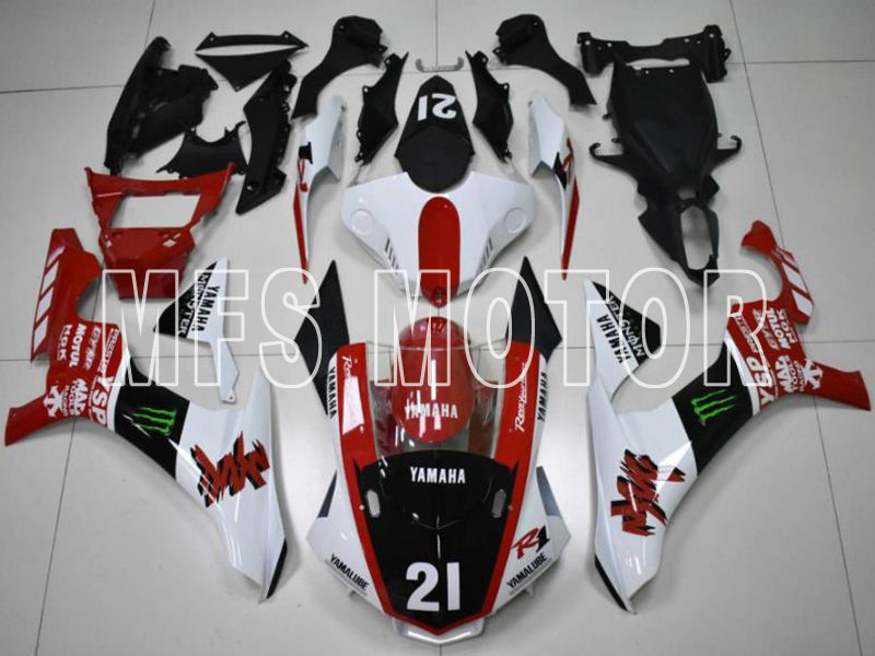 Carénage ABS injecté Yamaha YZF-R1 2015-2019 - Autres - Rouge Blanc - MFS8425