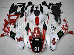 Carénage ABS injecté Yamaha YZF-R1 2015-2019 - Autres - Rouge Blanc - MFS8425