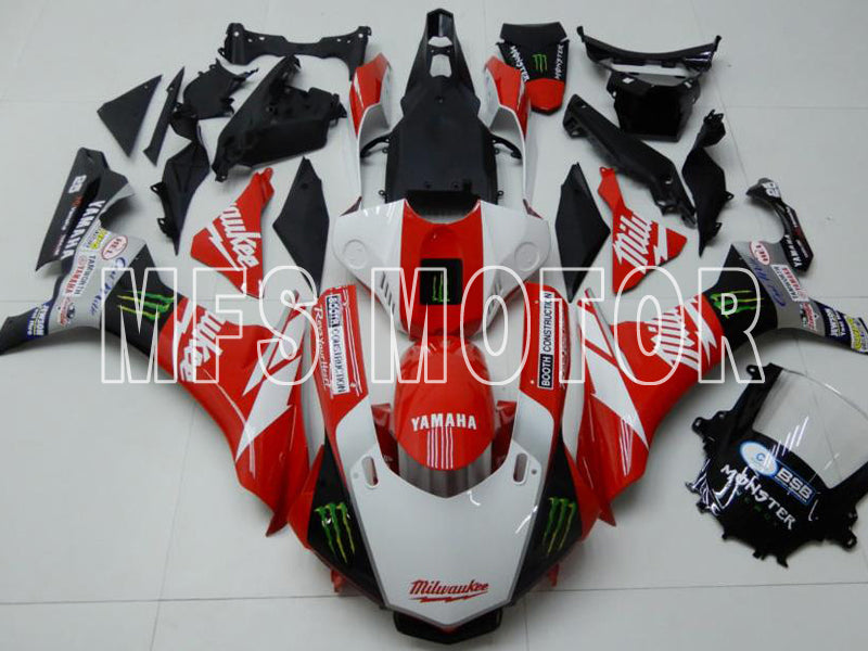 Carénage ABS injecté Yamaha YZF-R1 2015-2019 - Autres - Rouge Blanc - MFS8424