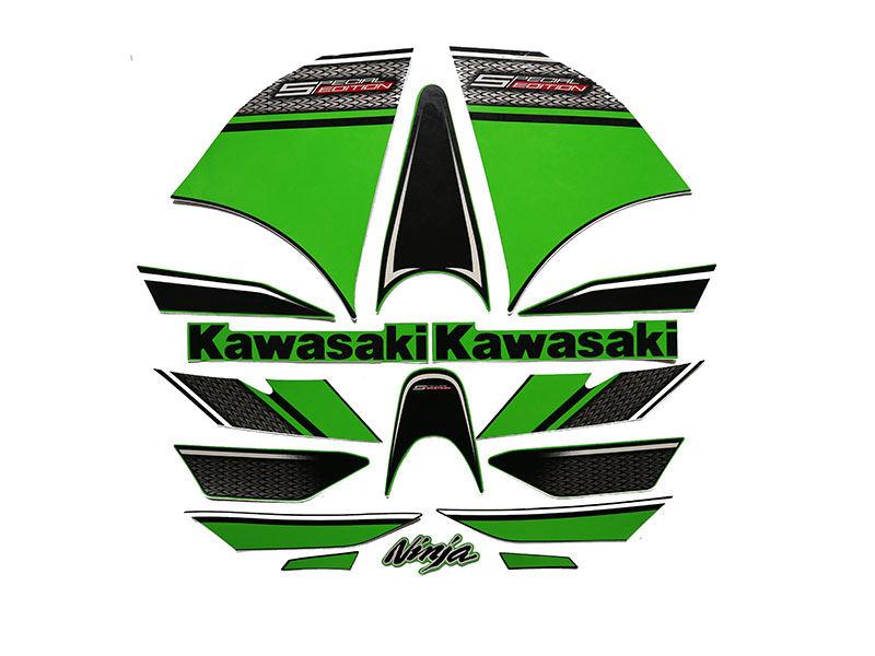 Autocollant/autocollant de carénages de moto pour Kawasaki NINJA300 2013