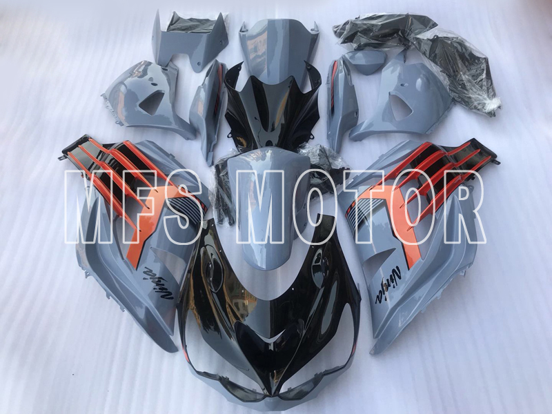 Kawasaki ZX14R 2012-2019 Injection ABS Fairing - Factory Style - Red Gray - MFS8409