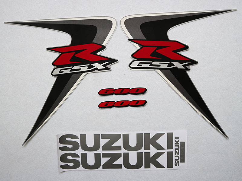 Autocollant/autocollant de carénages de moto pour Suzuki GSXR600-750 2006-2007