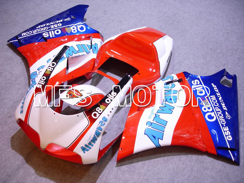 Ducati 748 / 998 / 996 1994-2002 Injection ABS Fairing - Airwaves - Blue Red White - MFS4547