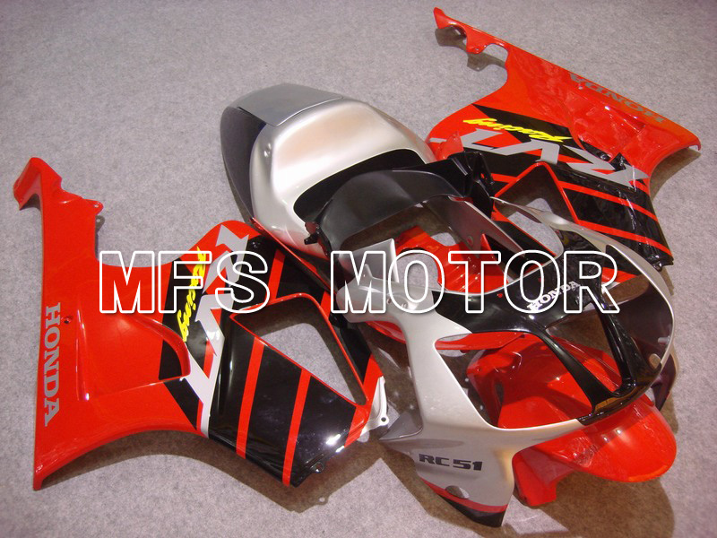 Honda VTR1000 RC51 2000-2006 ABS Fairing - Factory Style - Black Red - MFS6379