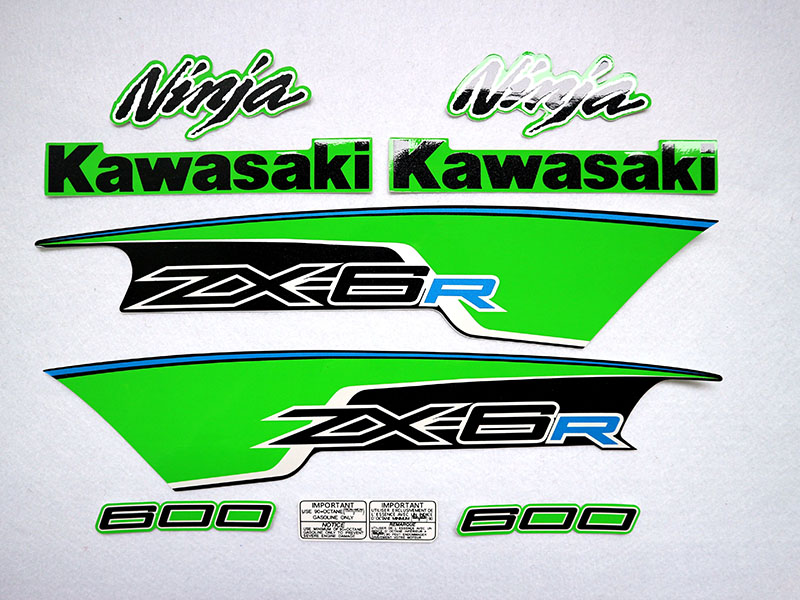 Motorcycle Fairings Decal / Sticker For Kawasaki NINJAZX6R 2012