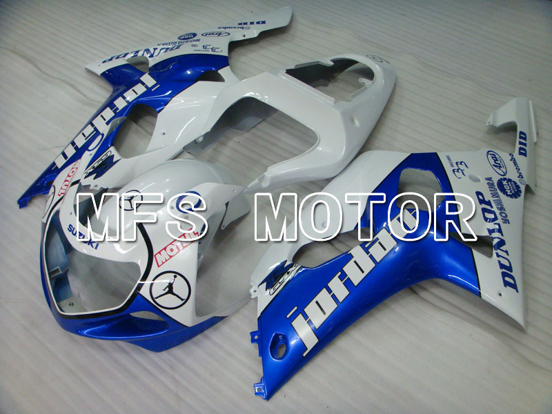 Suzuki GSXR600 2001-2003 Injection ABS Fairing - Jordan - Blue White - MFS2093