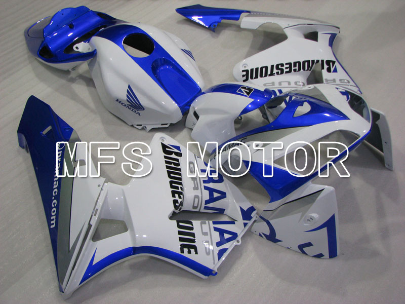 Honda CBR600RR 2003-2004 ABS Injection Carénage - PRAMAC - blanc Bleu - MFS2122