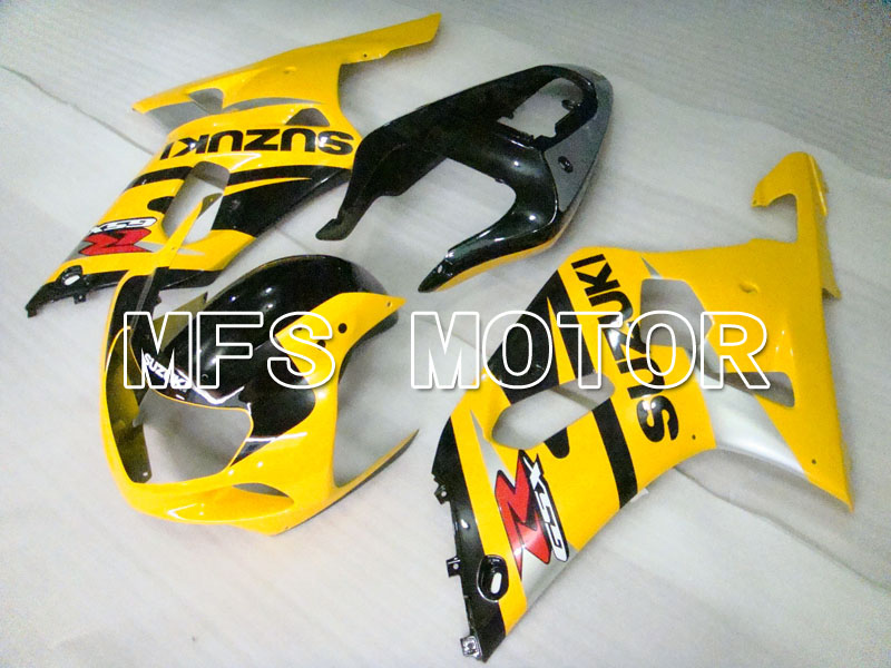Suzuki GSXR750 2000-2003 Injection ABS Fairing - Factory Style - Black Yellow - MFS6951