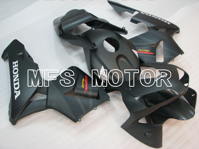 Honda CBR600RR 2003-2004 ABS Injektion Verkleidung - Fabrik Style - Schwarz Matt - MFS2135