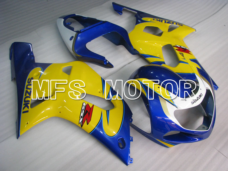 Suzuki GSXR750 2000-2003 Injection ABS Fairing - Factory Style - Yellow Blue - MFS6977