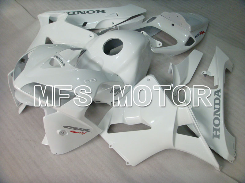 Honda CBR600RR 2005-2006 Carenado ABS de inyección - Fábrica Style - Blanco - MFS2177