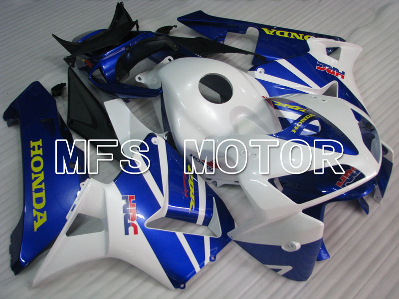 Honda CBR600RR 2005-2006 Injektion ABS Verkleidung - HRC - Blau Weiß - MFS2189