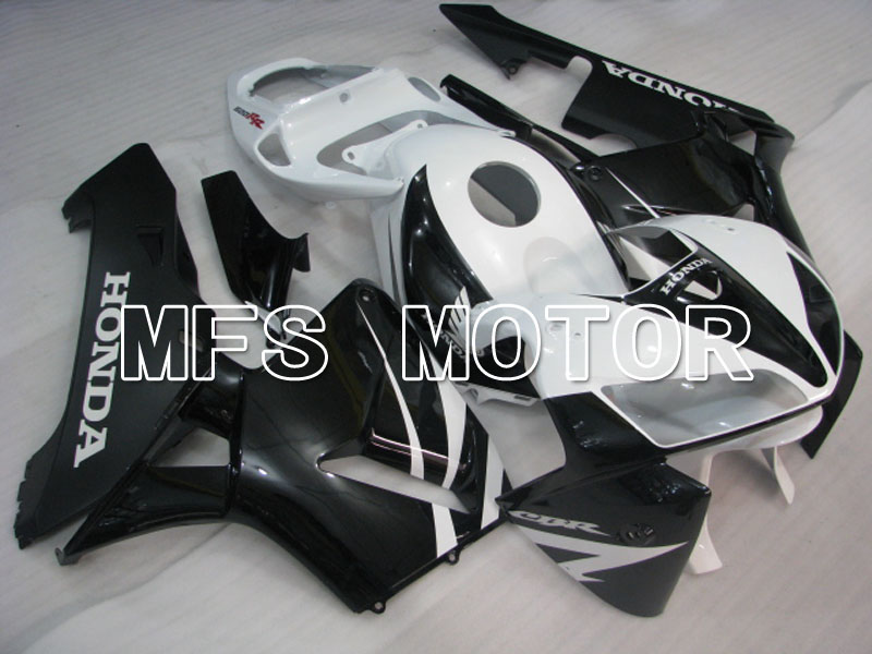 Honda CBR600RR 2005-2006 Injektion ABS Verkleidung - Others - Weiß Schwarz - MFS2205