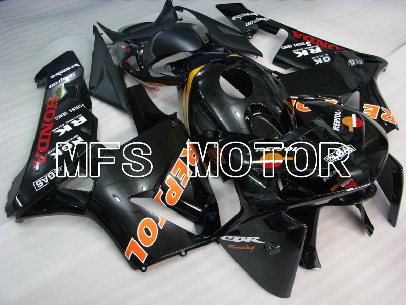 Honda CBR600RR 2005-2006 Injection ABS Fairing - Repsol - Black - MFS2223