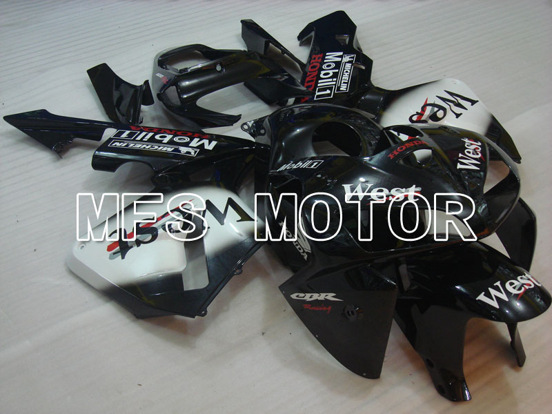 Honda CBR600RR 2005-2006 Injection ABS Fairing - West - White Black - MFS2227