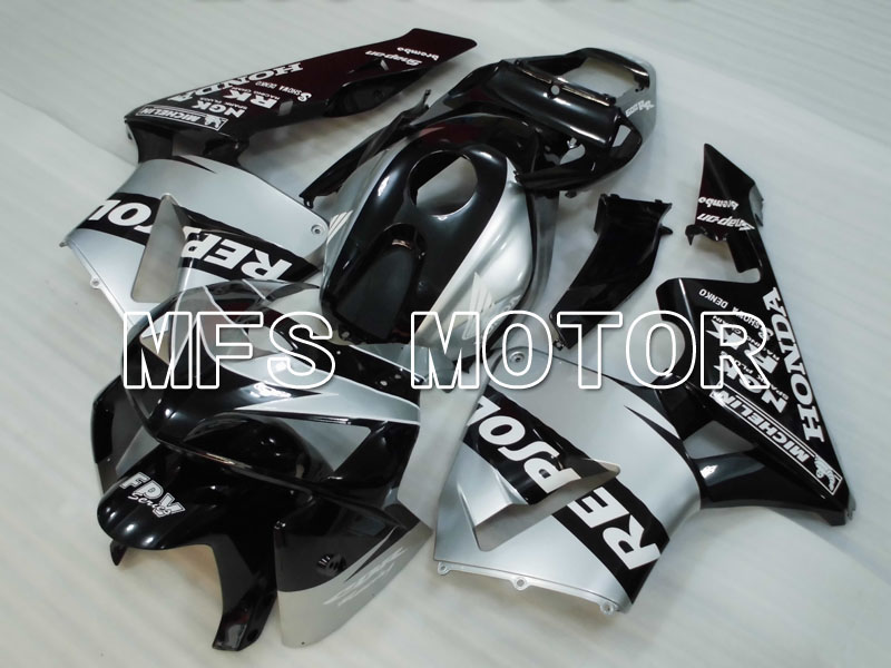 Honda CBR600RR 2005-2006 Injection ABS Fairing - Repsol - Black Silver - MFS2244